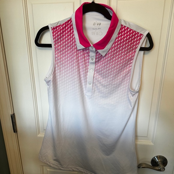 NVO Sport - Athletic Collared Tank Top - size M - Picture 1 of 3